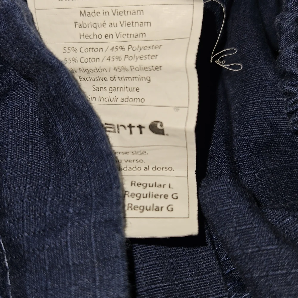 Carhartt Dark Blue Scrub Pants - Picture 3 of 4
